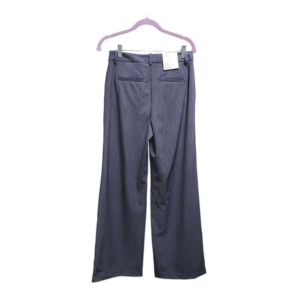 NWT Gray slacks by A New Day size 4 wide leg, high-rise relaxed & regular length - Picture 2 of 7